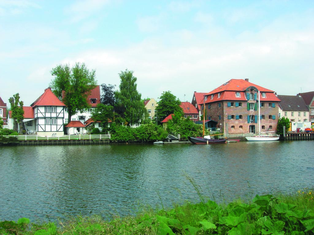 Pension Am Museum Glueckstadt Exterior photo